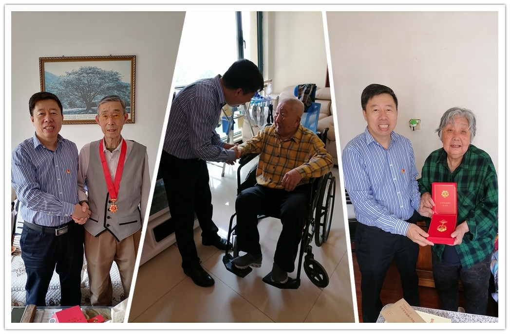东北公司开展“光荣在党50年” 纪念章颁发以及老党员走访慰问活动