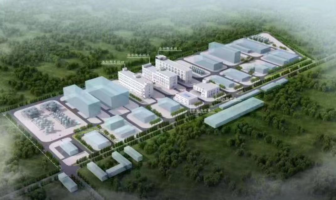 中电四公司EPC项目——全国最大锂电池30万吨电解液项目提前半年建成投产