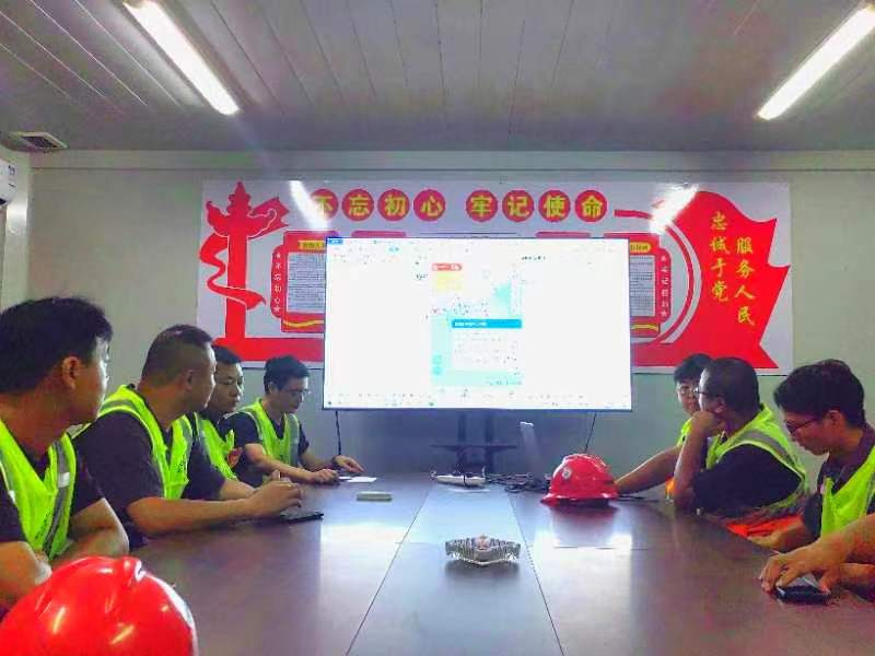 闻“风”而动 逆“风”而行——第九党支部党员突击队全力抗击“苏拉”为项目建设保驾护航