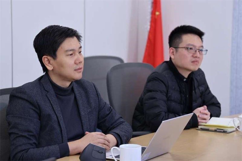 北京市平谷区税务局副局长杜亚南一行到我公司 考察交流