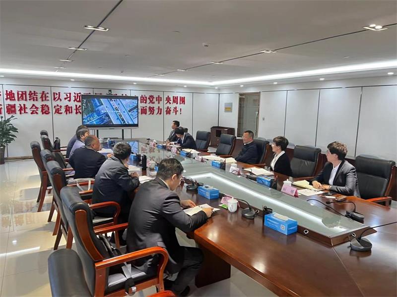 桑达股份、中电建设领导一行赴新疆能源集团拜访交流