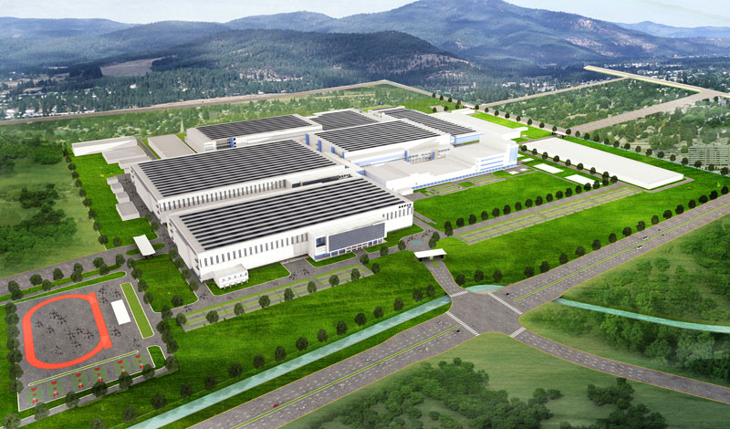 广州富士康超视堺第10.5代面板项目