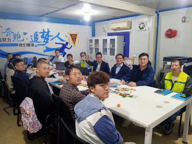 项目资讯 | 中电环境总经理蔡宏展莅临广州华星t9 纯水项目进行工作指导