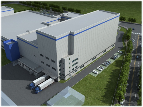Newly built 36 meter automatic stereoscopic warehouse in Beifei