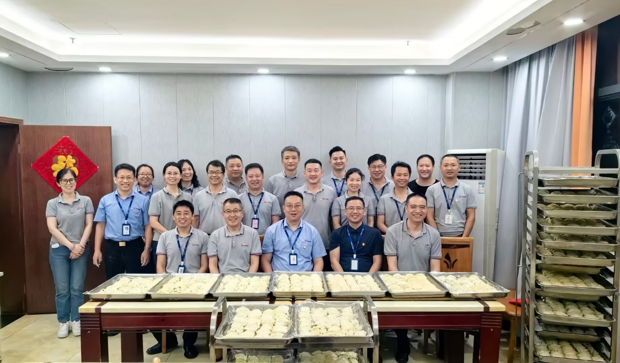 东莞泰日升开展“温情饺子宴 心系一线人”活动