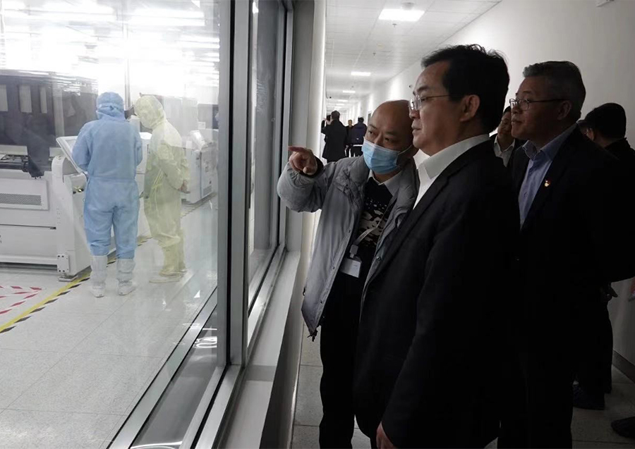 重要新闻||浙江省副省长高兴夫调研浙江确安科技有限公司