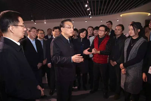 国务院总理李克强考察园区企业亿通国际