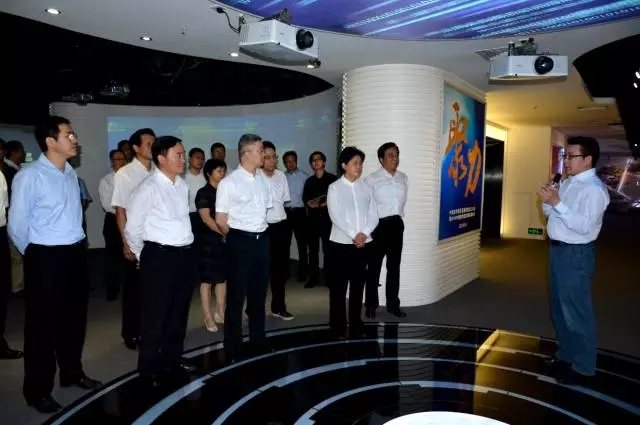 浙江省嘉兴市党政代表团莅临上海浦东软件园考察