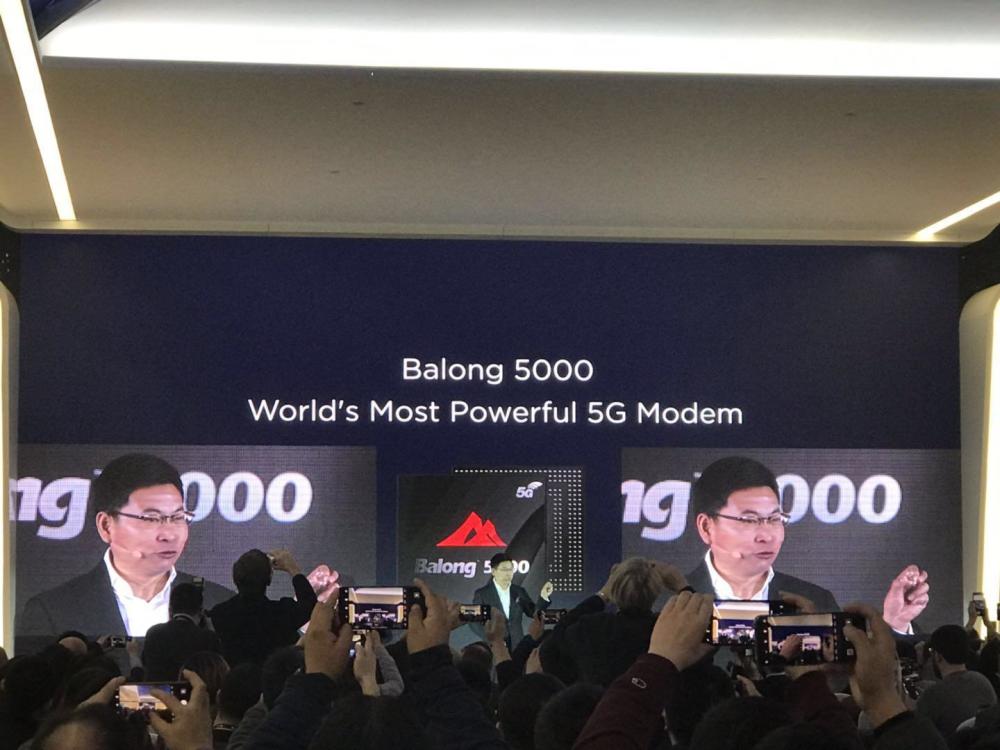 华为发布5G多模终端芯片和商用终端 5G专家超500位