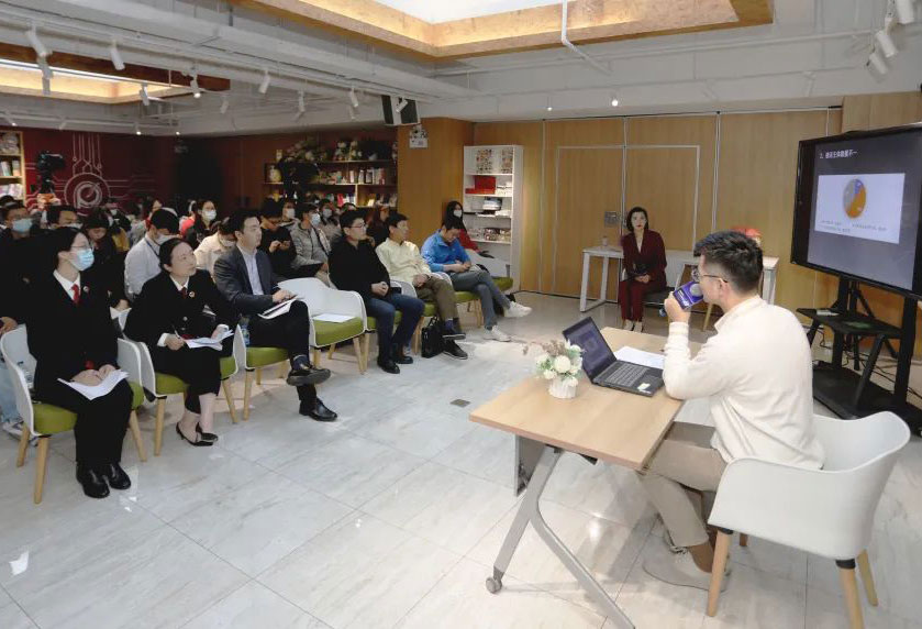 浦东新区优秀互联网企业相聚汇智湖畔，共话网络安全与个人信息保护