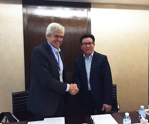 开展国际化合作：上海浦东软件园与德国柏林雄鹰科技园在北京签约