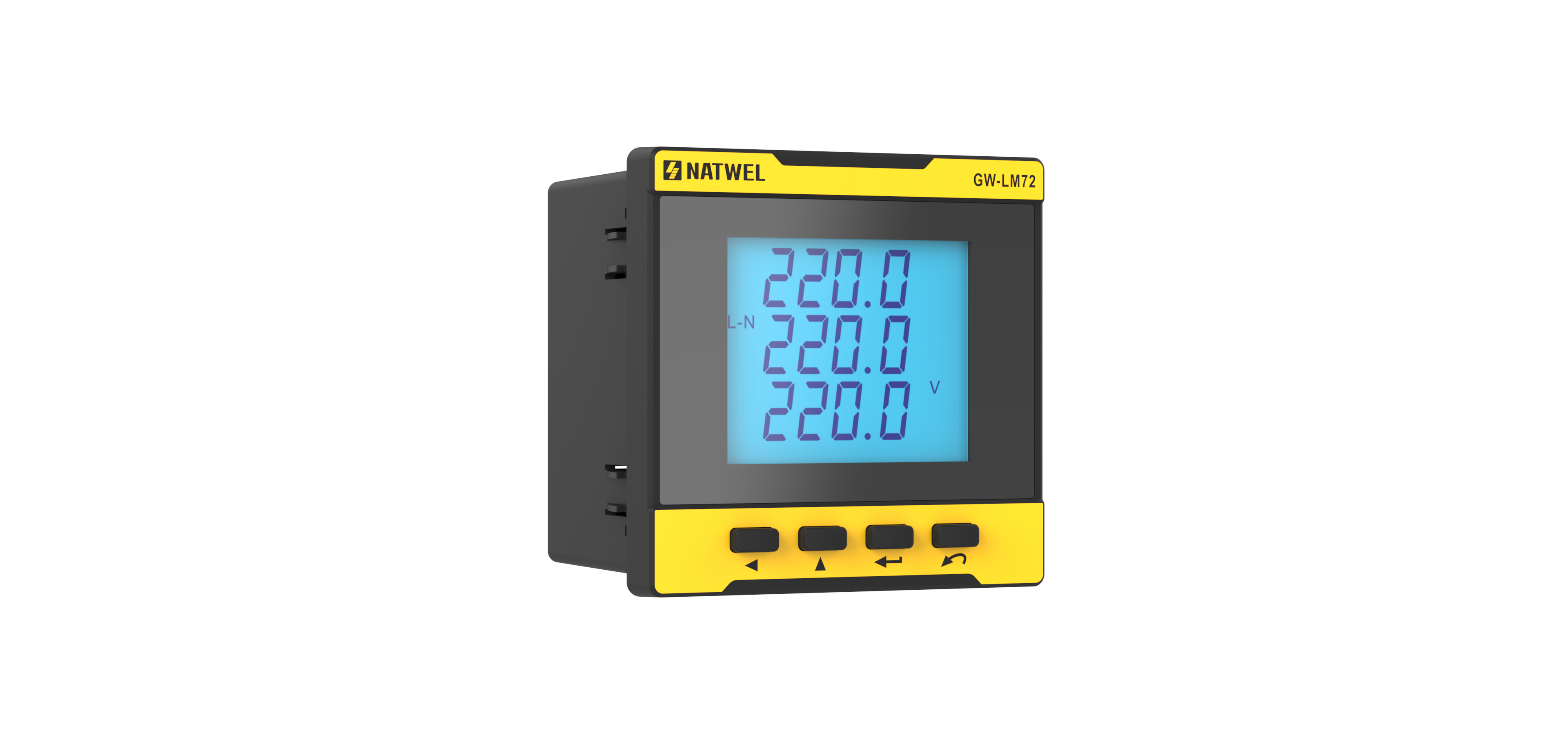 GW-LM72数字式多功能测控电表端子图