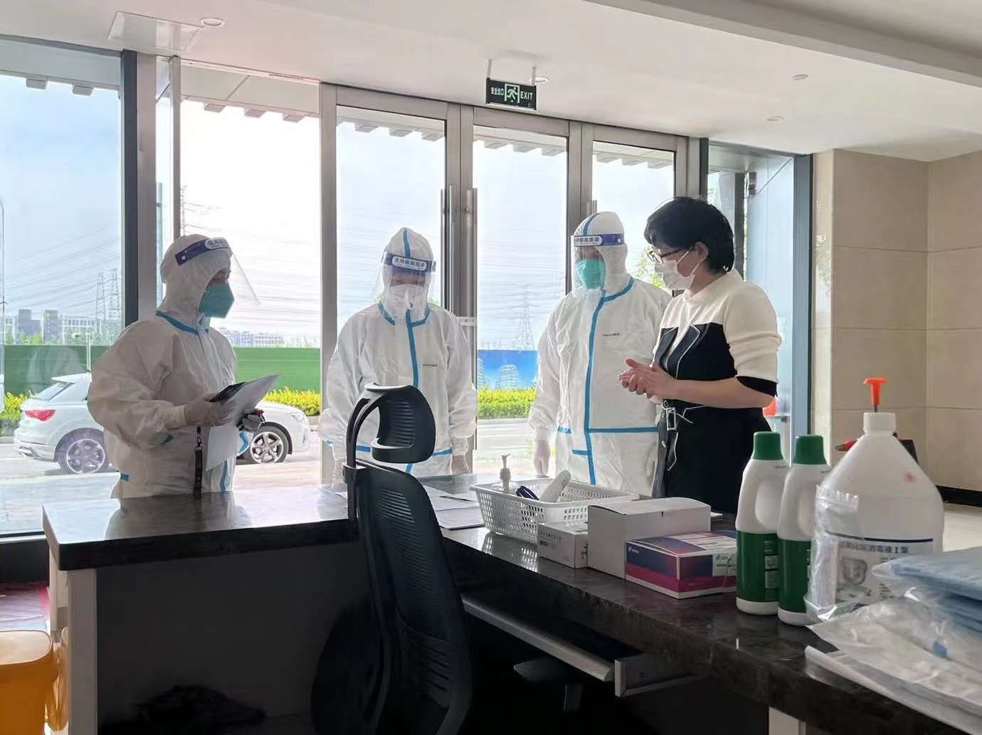 响应中央号召 火线复工复产——广检上海公司党员干部积极投身大上海保卫战