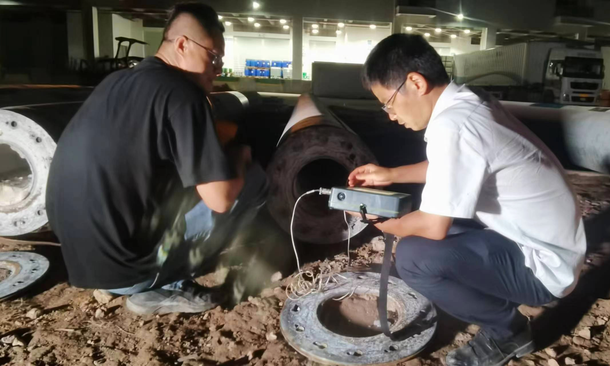 广检工程检测中心协助2023年度广东省基桩低应变比对试验活动取得圆满成功