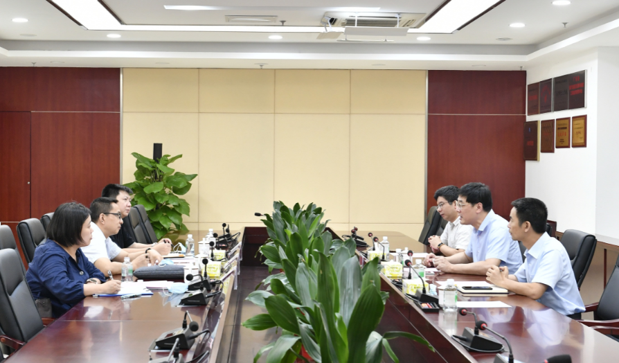 国投检测王良军副总经理一行到广检集团调研交流