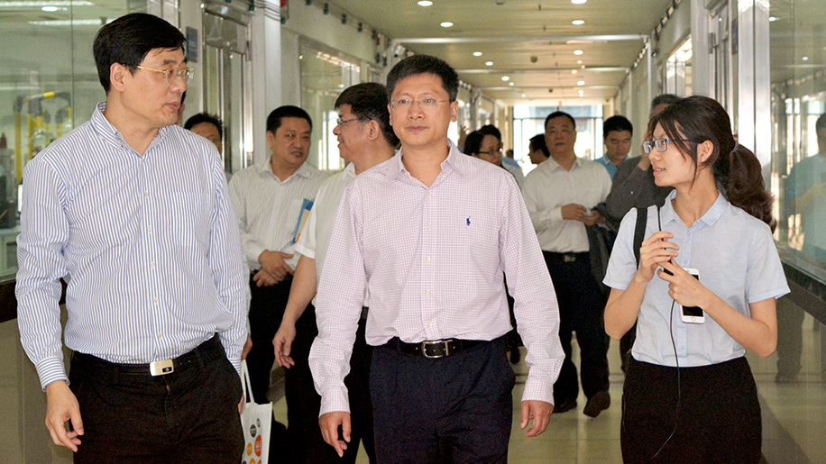 国家市场监管总局认可检测司副司长乔东一行调研广检集团