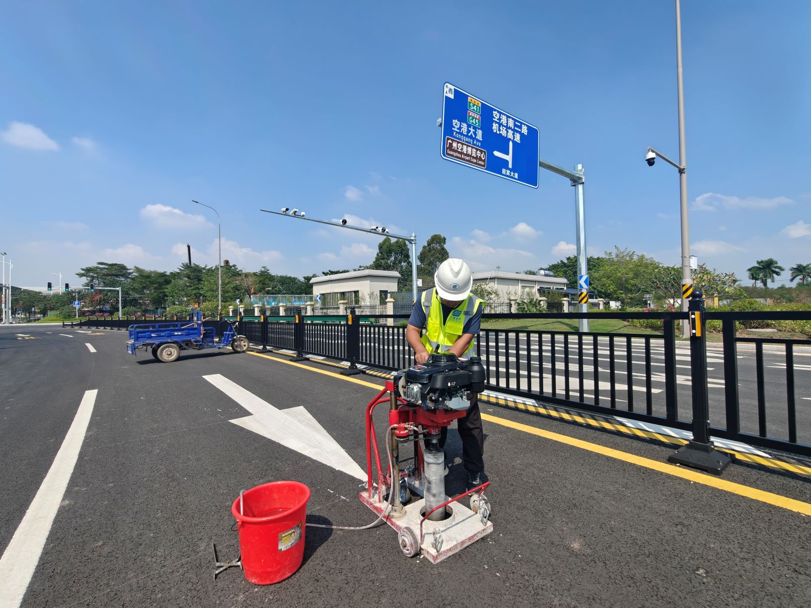 迎宾大道东延线（第一标段）通过竣工验收 广检工程检测中心科学精准检测筑牢质量防线