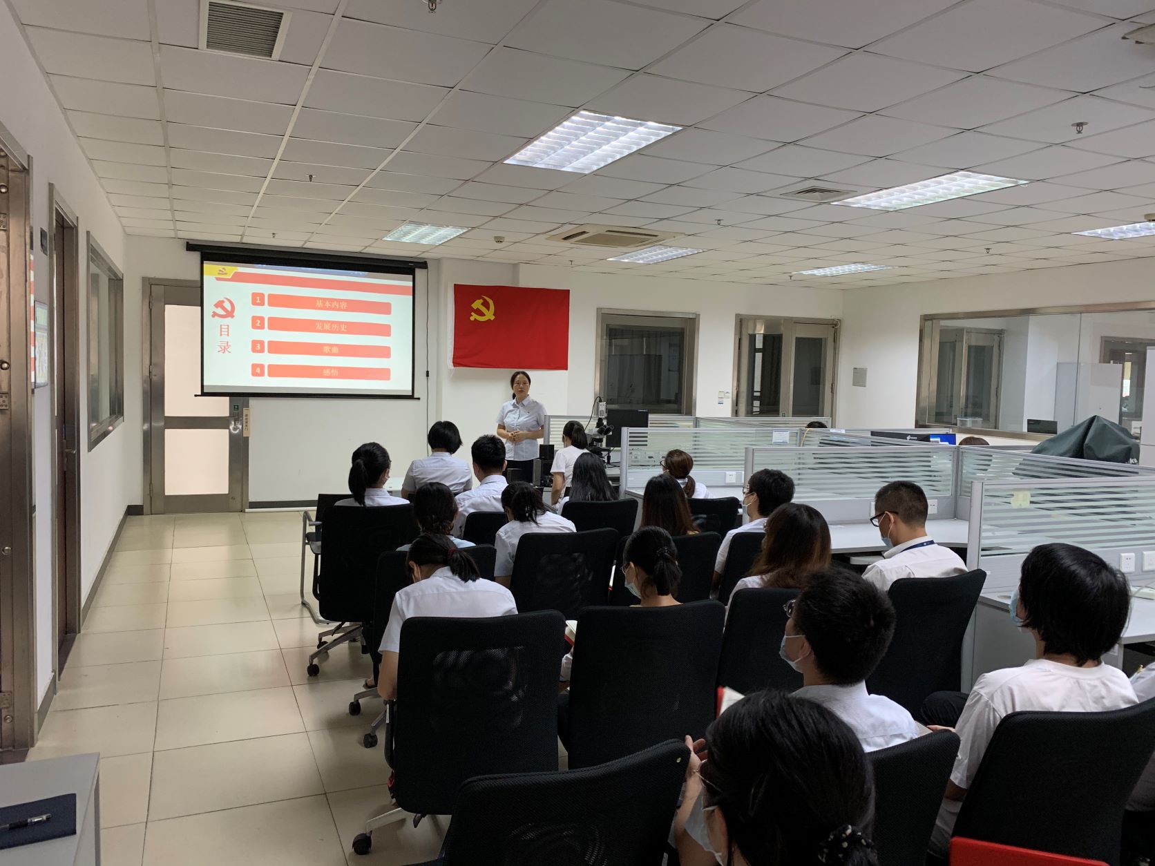 学习三大纪律 强化党纪意识——广检集团广纺党委委员、临时纪委书记汪朝红讲《三大纪律 八项注意》专题党课