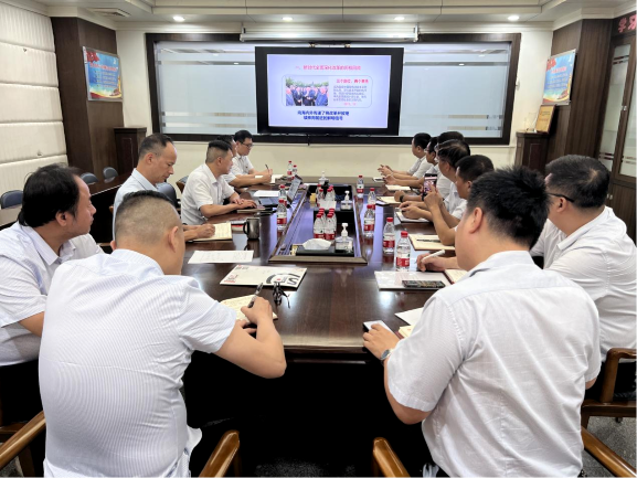 凝聚思想共识 笃行实干谋发展——建管公司第二党支部组织开展党的二十届三中全会精神宣讲