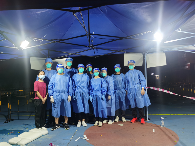 闻令而动挑重担 逆行出征践使命——建管公司“抗疫先锋”驰援南沙区疫情防控工作