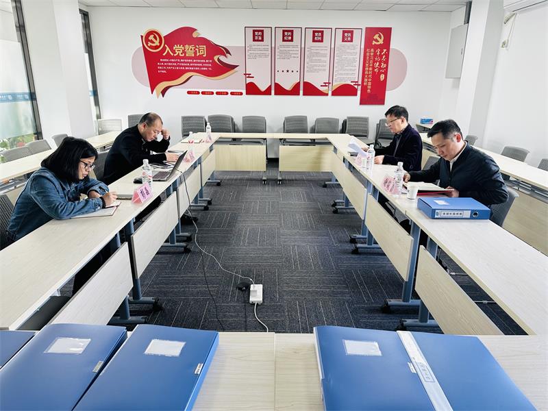 党建引领 砥砺前行——集团领导何志强一行赴武汉公司进行党建工作考核