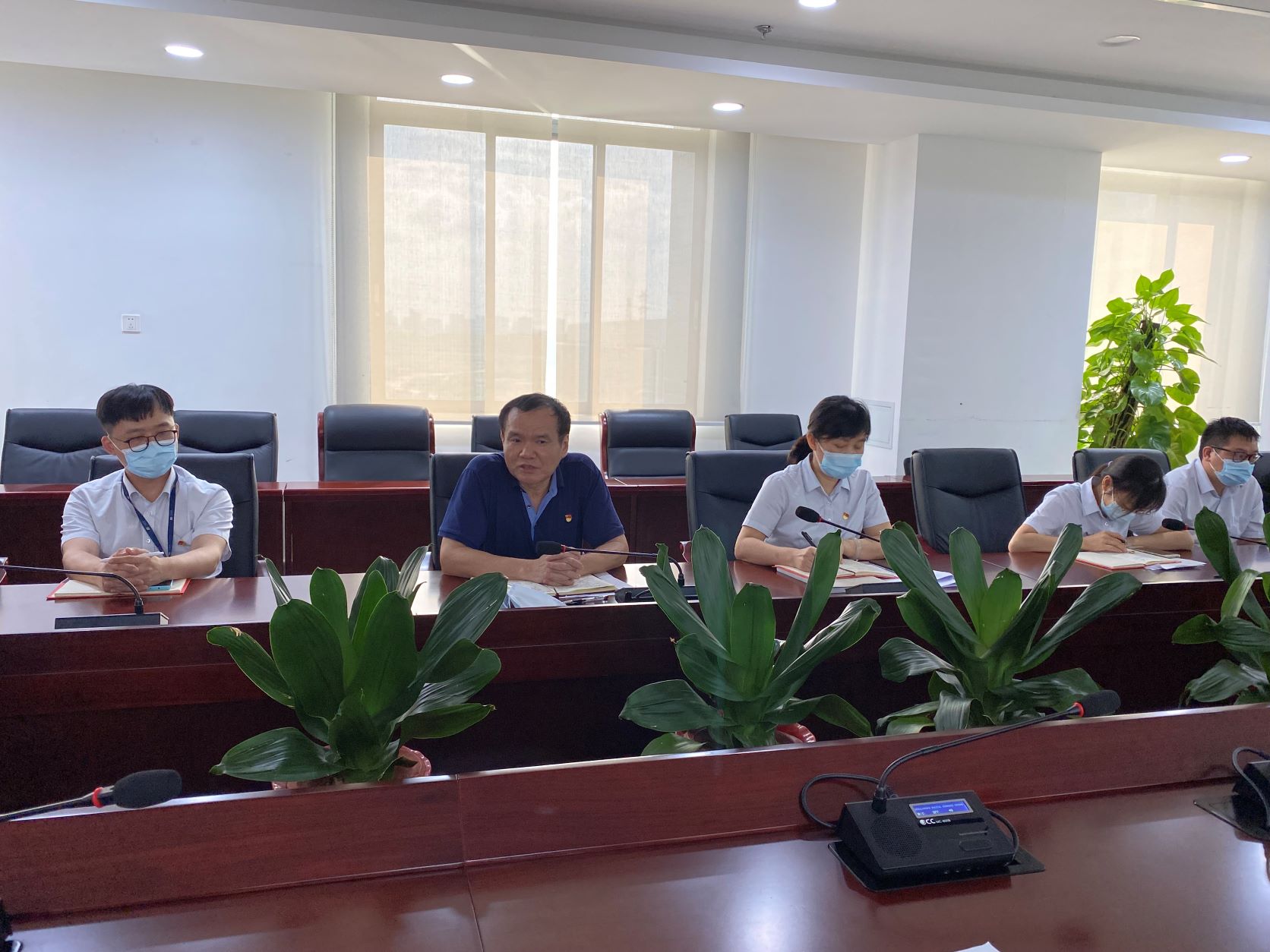 广检集团广纺第一党支部召开党史学习教育专题组织生活会