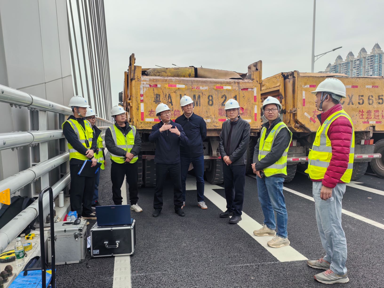 强化项目安全督导，护航广佛大桥建设——集团党委委员、副总经理、总法律顾问何志强督导安全生产工作