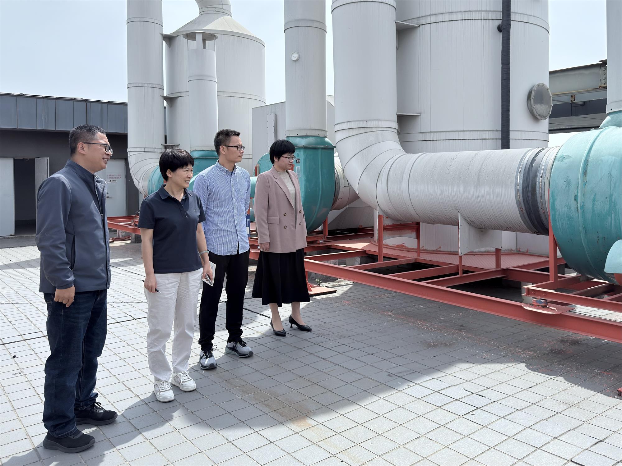 合力织密安全网，保驾护航促发展——广检集团领导赴上海公司调研指导并开展安全生产检查