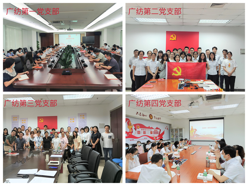 广检集团广纺党委所属第一至第七党支部顺利完成换届选举工作