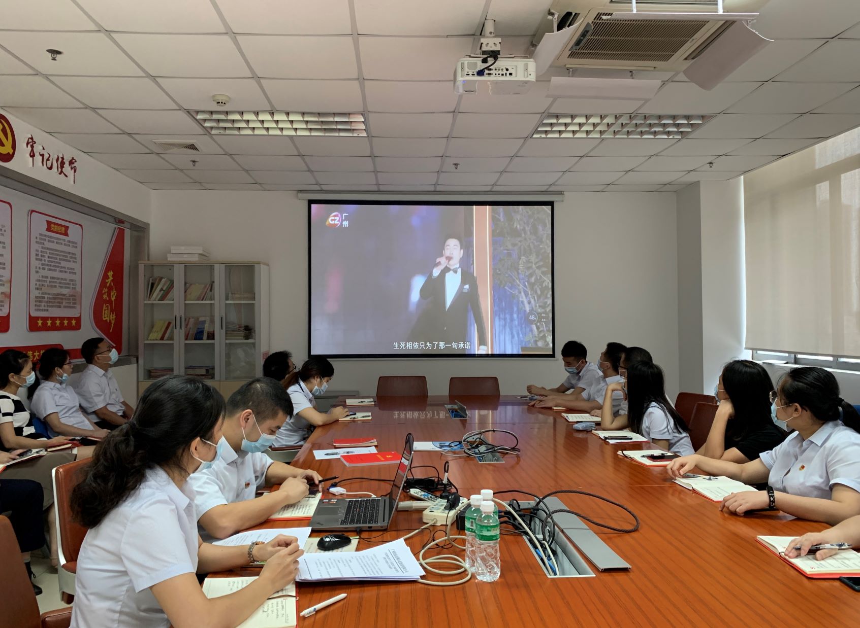 以家风 树新风 ——广检集团广纺第四党支部开展主题党日活动