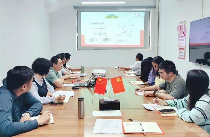 聚焦新质生产力 开拓发展新局面——广技公司党支部开展2024年第一季度专题党课