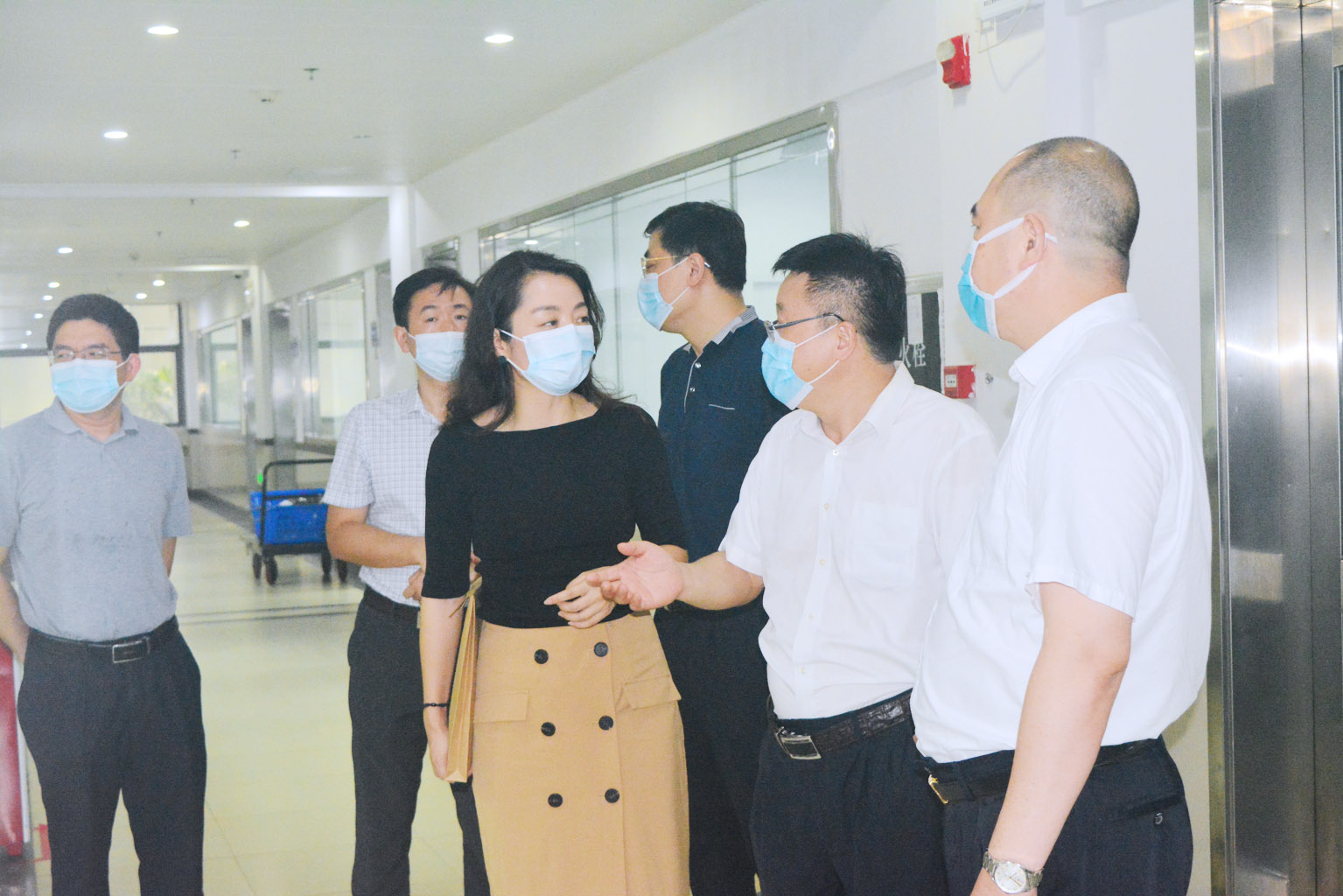 市国资委副主任崔彦伦一行到广检集团调研