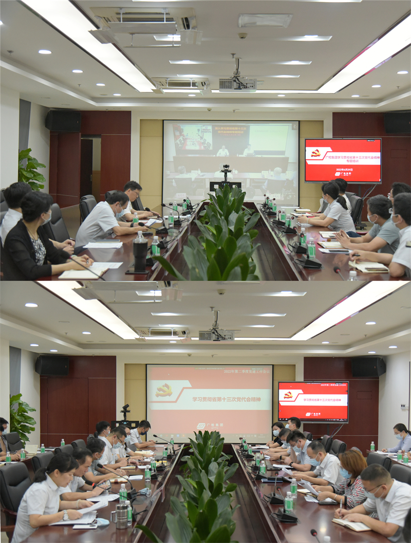 广检集团组织开展学习贯彻省第十三次党代会精神专题培训