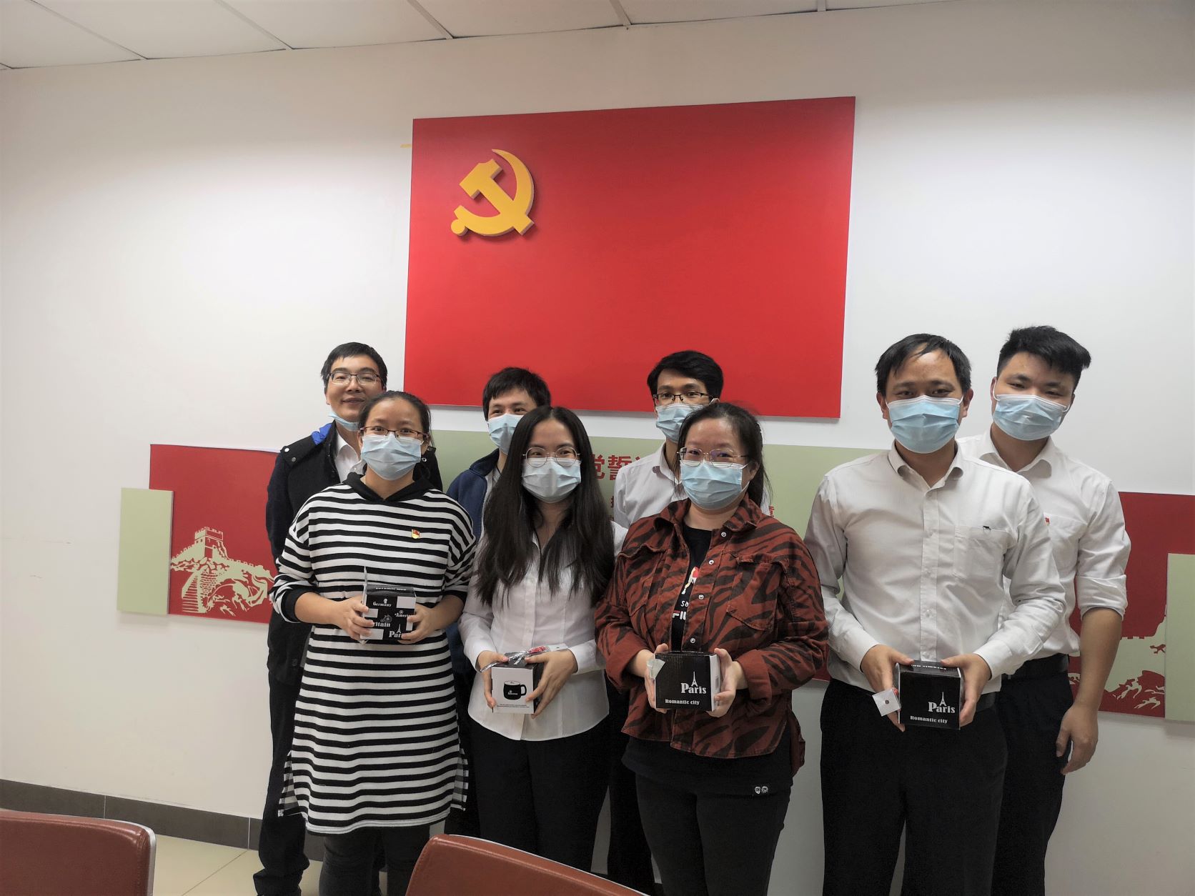 学习百年党史 凝聚奋进力量——广检集团广纺第二党支部开展党课暨主题党日活动