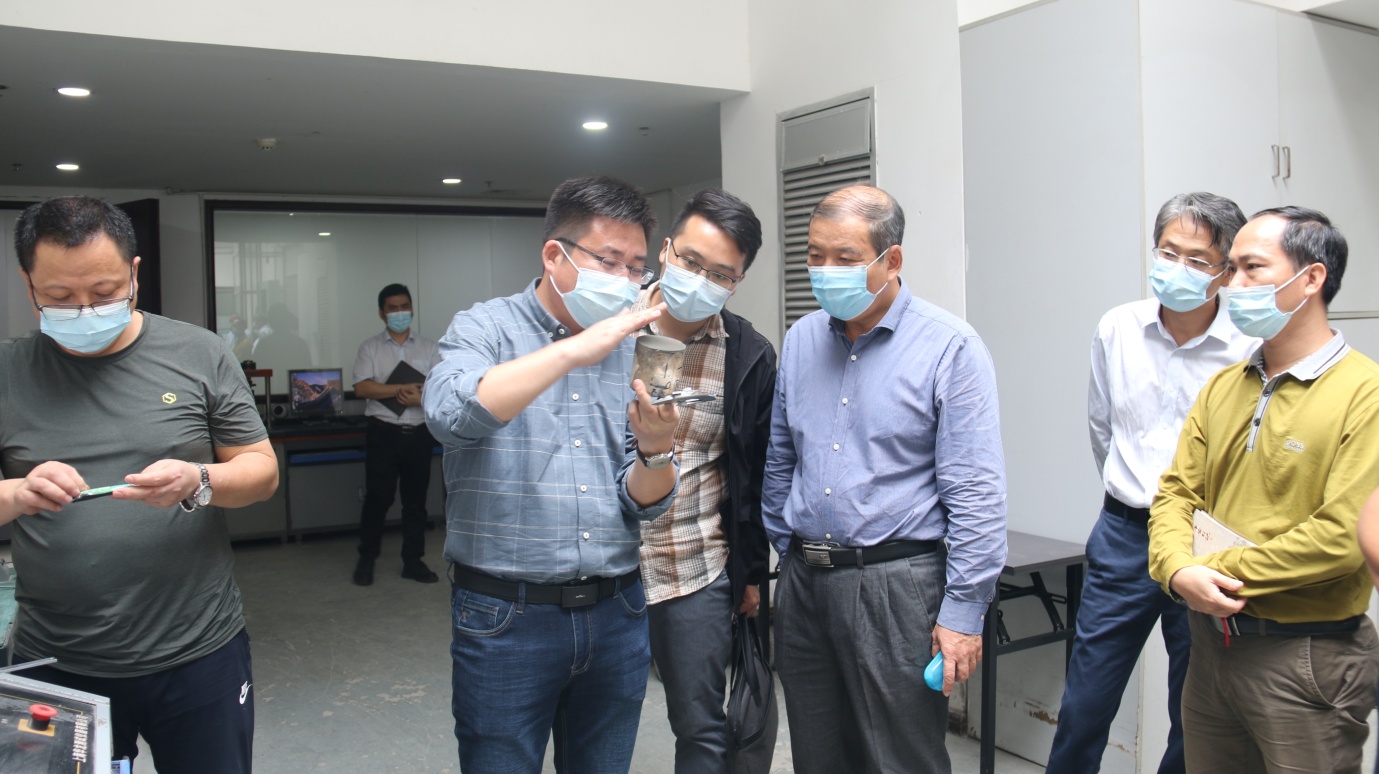 省住建厅调研组到广检工程检测中心开展建设工程质量检测机构专项调研