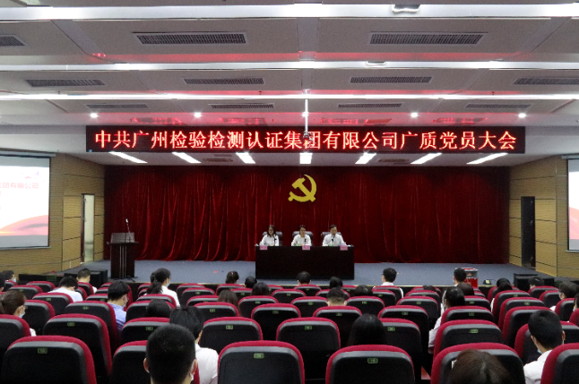 广检集团广质党总支召开党员大会增补党总支委员