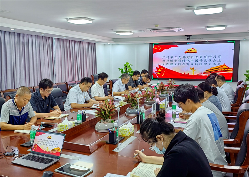 广检工程检测中心各党支部召开学习贯彻习近平新时代中国特色社会主义思想主题教育专题组织生活会