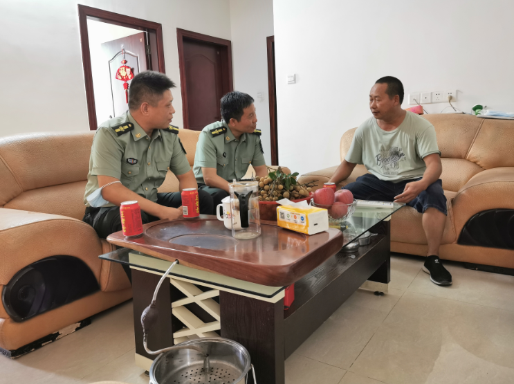 广检集团开展慰问军属活动