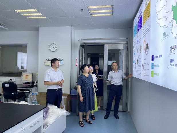 中国羽绒工业协会名誉理事长姚小蔓到访广检集团