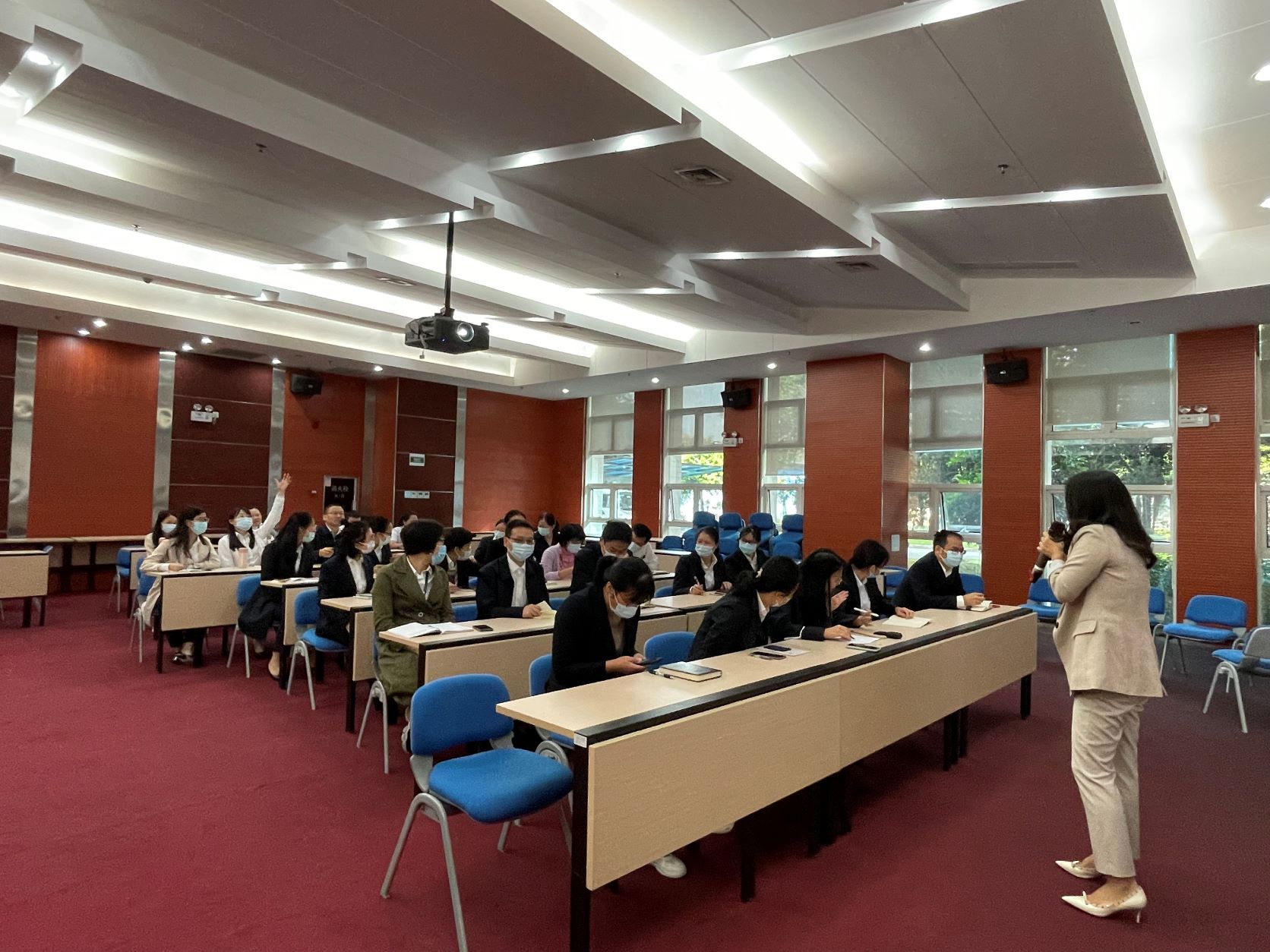 广检集团广纺院组织开展员工关系管理专项能力培训班