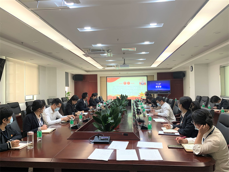 学习党的二十大报告  凝聚高质量发展强大力量——广检集团广纺党委副书记讲党的二十大精神专题党课