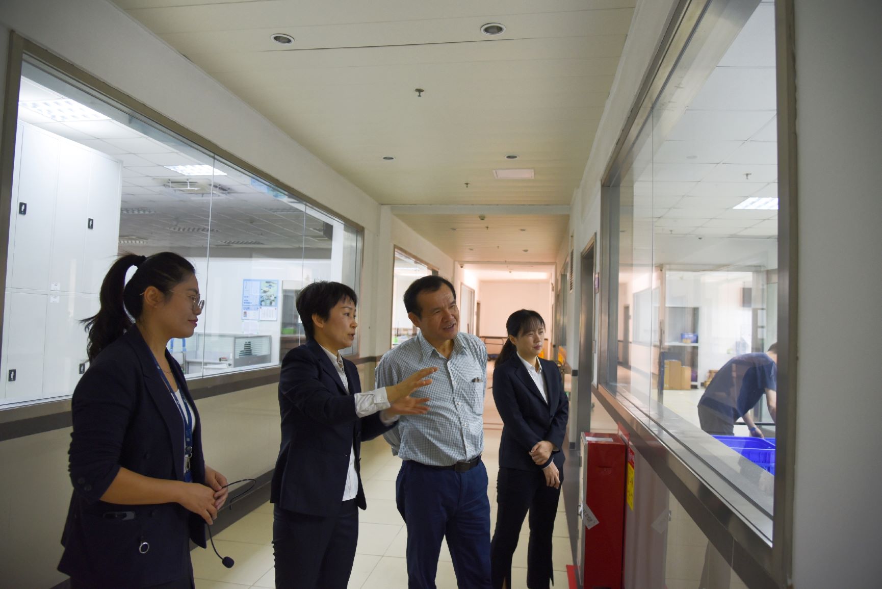 坚持党建引领，促进党建与业务融合发展 ——集团党委副书记王世基调研指导广纺工作