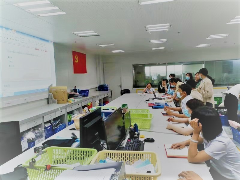 学习党史知识 汲取奋进力量 ——广检集团广纺第三党支部开展《习近平新时代中国特色社会主义思想学习问答》知识抢答竞赛