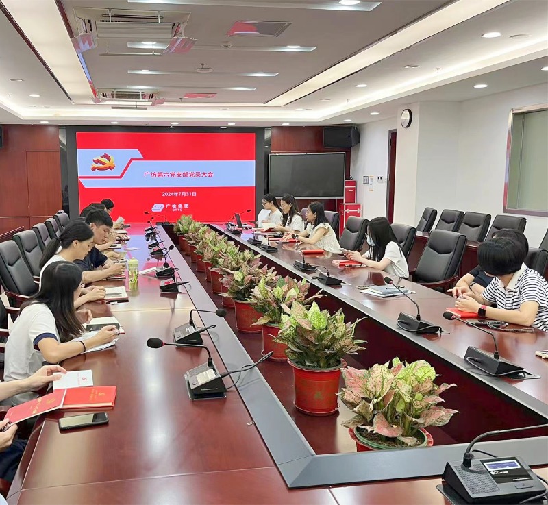 强化纪律意识 紧绷纪律之弦——广检集团广纺第六党支部 召开第三季度党员大会暨专题党课