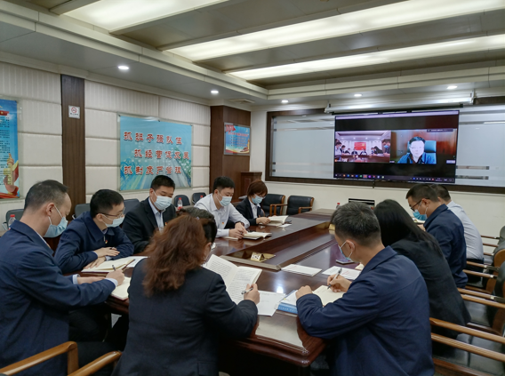 建管公司第一临时党支部召开2021年度组织生活会和开展民主评议党员工作