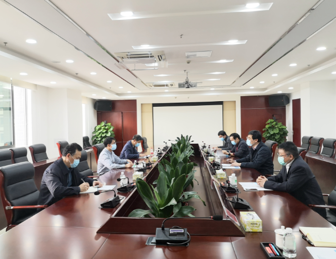 市国资委副主任覃海宁一行到广检集团调研