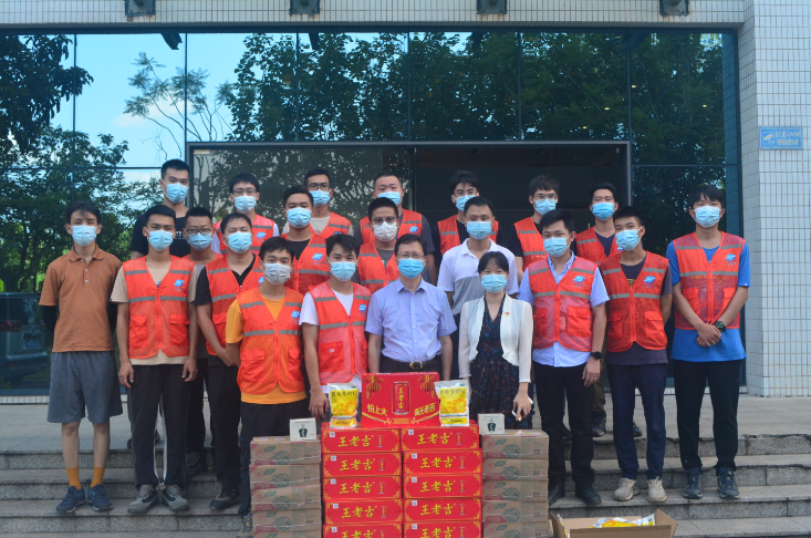 友爱在广检，致敬一线的你