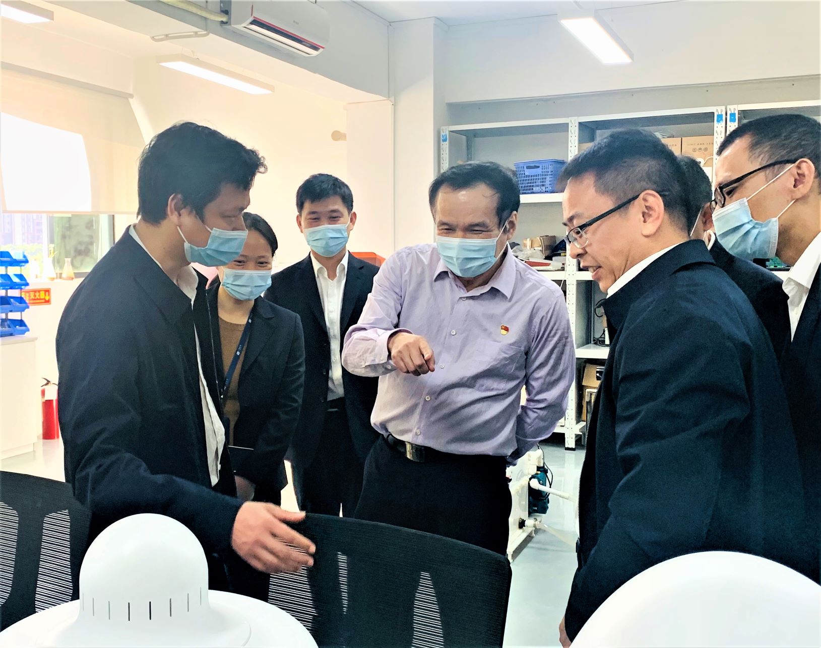 党建引领技术发展 创新激发内生动力 ——集团党委副书记、董事王世基一行到广技公司调研