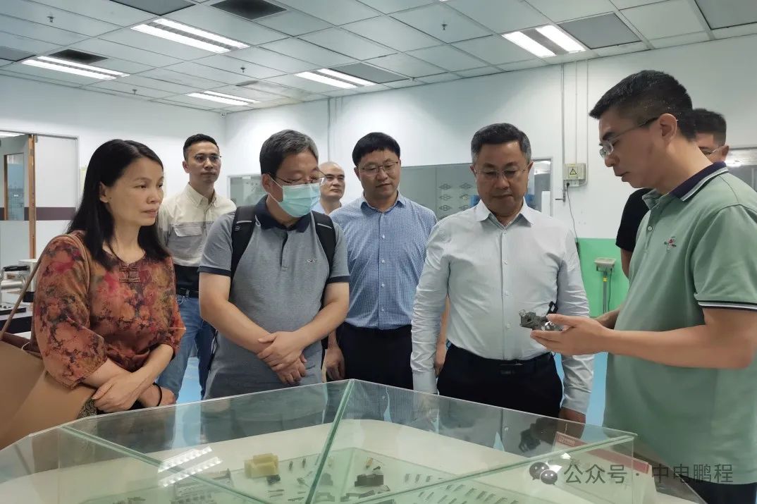 深科技党委书记、董事长韩宗远调研中电鹏程