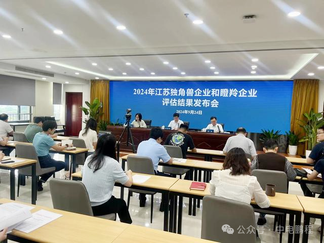中电鹏程入选江苏瞪羚企业